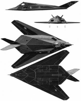 Revell 04037 F-117 A STEALTH FIGHTER U.S.Air Force