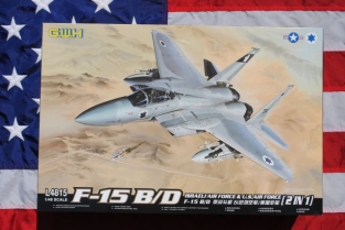 Great Wall Hobby L4815 F-15B/D Israeli Air Force & U.S. Air Force