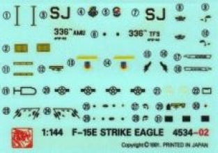 Dragon 4534 F-15E DUAL-ROLE Fighter