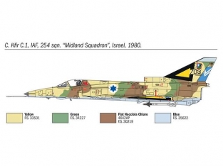 Italeri 1397 F-21A Lion / Kfir C.1