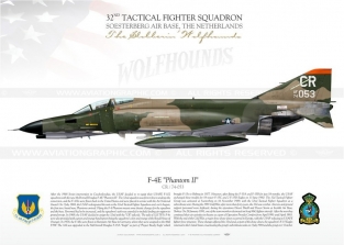 Hasegawa 00895  F-4E Phantom II 32nd TFS 