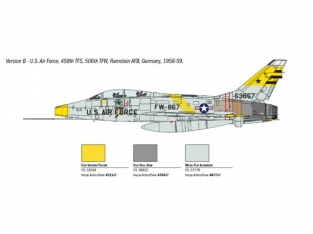 Italeri 1398 F100F Super Sabre