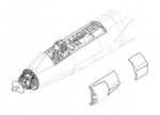 CMK.4098  F-104G STARFIGHTER Interior set for Hasegawa kit