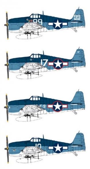 Dragon 5117 F6F-3 Hellcat with Carrier Deck