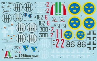 Italeri 1260  FIAT CR.42