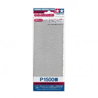 Tamiya 87059 FINISHING ABRASIVES P1500