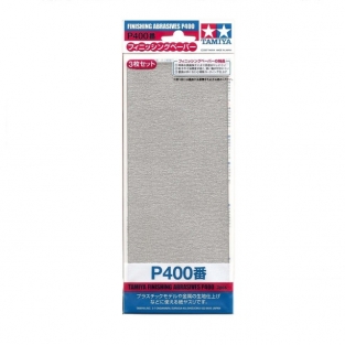 Tamiya 87054 FINISHING ABRASIVES P400