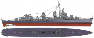 Revell 05150 FLETCHER CLASS DESTROYER USS Frank Fletcher