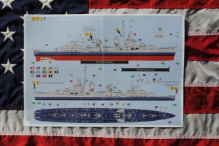 Revell 05150 FLETCHER CLASS DESTROYER USS Frank Fletcher