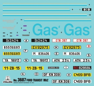 Italeri 3687 FORD TRANSIT Mk.2