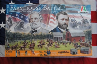 Italeri 6179 Farmhouse Battle American Civil War - 1864