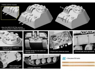 Dragon 7487 Flakpanzer 341 mit 2cm Flakvierling