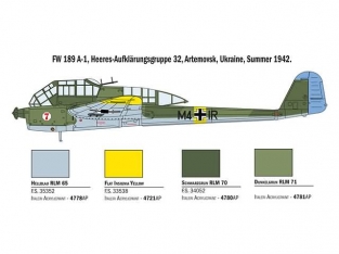 Italeri 1404 Focke Wulf Fw 189 A-1 / A-2