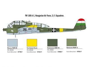 Italeri 1404 Focke Wulf FW 189 A-1 / A-2