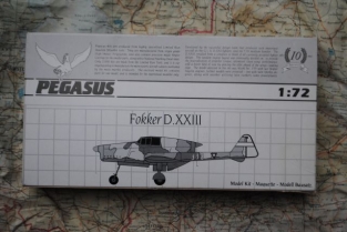 Pegasus 4005 Fokker D.XXIII Dutch Air Force Fighter