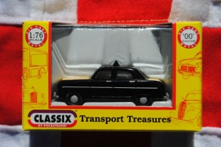 Classix EM76809 Ford Mk1 Consul Taxi - Black & cream