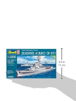 Revell 05896  French Helicopter Carrier JEANNE d'ARC R97