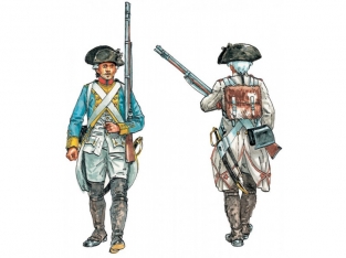 Italeri 6043  French Infantry American War of Independence