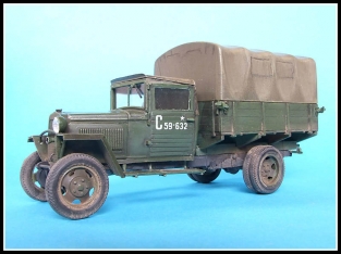 Zvezda 3574 GAZ-MM model 1943 Soviet Truck WWII