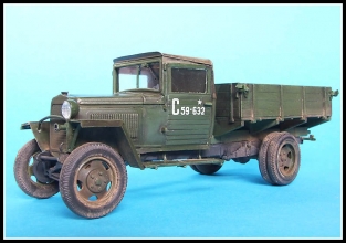 Zvezda 3574 GAZ-MM model 1943 Soviet Truck WWII