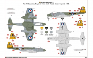 Airfix A09182 GLOSTER METEOR F.8