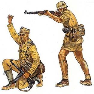 Italeri 6076  German Afrikakorps WO2