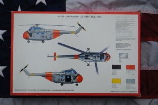 Italeri 1206 H-19 B CHICKASAW Rescue and Utility Helicopter