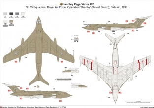 Airfix A12009 HANDLEY PAGE VICTOR K.2/SR.2