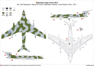 Airfix A12009 HANDLEY PAGE VICTOR K.2/SR.2