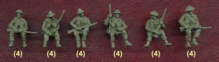HäT.8264  WW2 BRITISH TANK RIDERS
