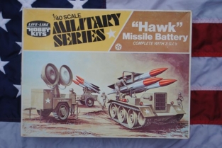 Life-Like Hobby Kits 09661 HAWK Missile Battery