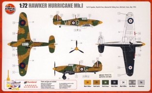 Airfix A01010  HAWKER HURRICANE Mk.I