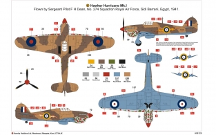 Airfix A05129 HAWKER HURRICANE Mk.I TROPICAL