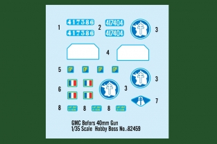 Hobby Boss 82459  GMC Bofors 40mm Gun