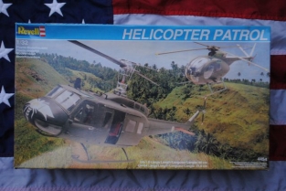 Revell 4454 HELICOPTER PATROL Bell UH-1D & Hughes OH-6A 