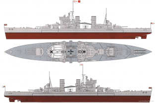 Matchbox PK-352 HMS DUKE OF YORK Royal Navy Battleship