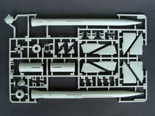 TR00205  HQ-2 Guideline Missile on Transport Trailer with ZIL-1