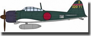 Hasegawa 09864  Mitsubishi A6M5a ZERO FIGHTER Type 52 Koh 