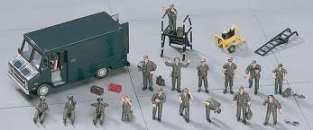 Hasegawa 35007 US Pilot/Crew set