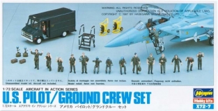 Hasegawa 35007 US Pilot/Crew set