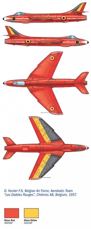 Italeri 2772 Hawker Hunter F.6 / FGA.9