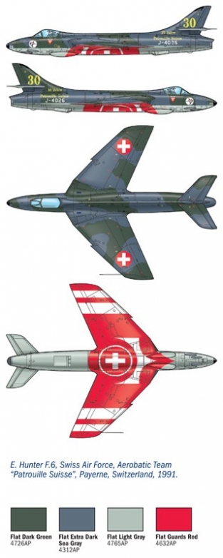 Italeri 2772 Hawker Hunter F.6 / FGA.9