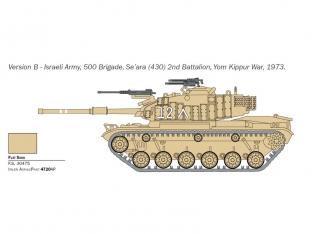 Italeri 7073 IDF Magach 6