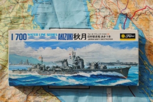 Fujimi WL.D036 AKIZUKI Imperial Japanese Navy Destroyer