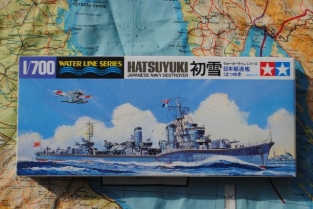Tamiya 31404 Japanese Navy Destroyer Hatsuyuki Water Line Series