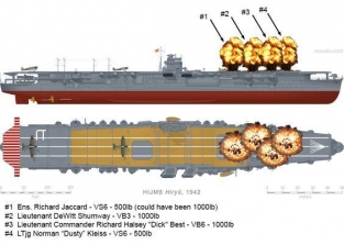 FUJ600086 Imperial Japanese Navy Aircraft Carrier HIRYU 1941