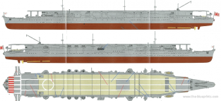 WL-040 IJN RYUHO Imperial Japanese Navy Aircraft Carrier