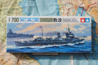 Tamiya 77053 SHIKINAMI Imperial Japanese Navy Destroyer