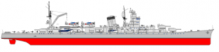 Tamiya 31315 IJN YAHAGI Imperial Japanese Navy Light Cruiser