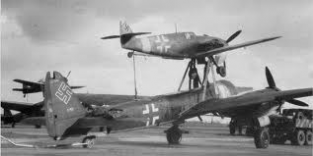 Italeri 072  MISTEL 1 Ju-88 A4 with Bf-109F